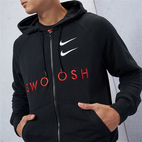 swoosh hoodie